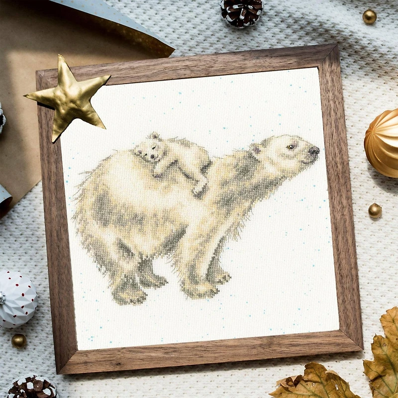 Bothy Threads Snow Baby Counted Cross Stitch Kit