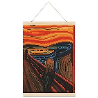 The Scream with Frame Diamond Art Kit by Make Market®