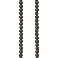 12 Pack:  Round Black Jasper Beads, 4mm by Bead Landing™