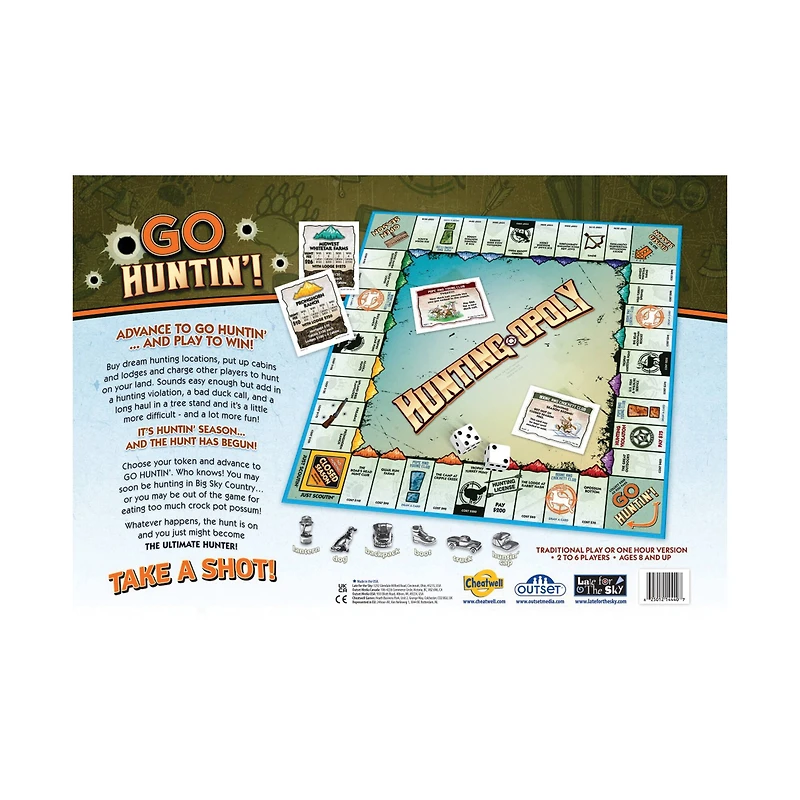 Hunting-Opoly Board Game