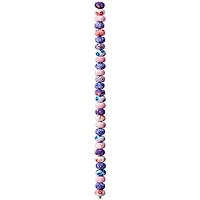 12 Pack: Pink Acrylic Flower Rondelle Beads, 10mm by Bead Landing™
