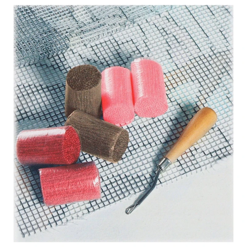 Leisure Arts® Strawberry Fields Latch Hook Kit