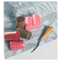 Leisure Arts® Strawberry Fields Latch Hook Kit