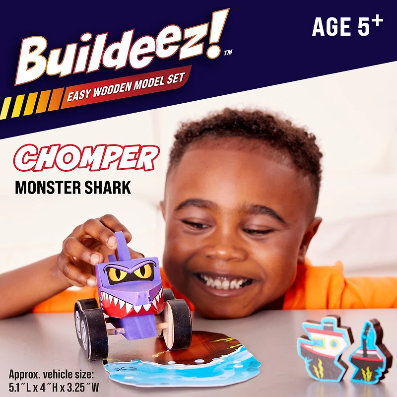 Creativity for Kids® Buildeez!™ Chomper Monster Shark Wooden Model Set