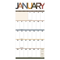 TF Publishing 2025 Big Print Wall Calendar
