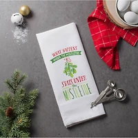 DII® Under The Mistletoe Holiday Dishtowel Set