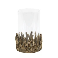 Wheat Glass Pillar Candle Holder by Ashland