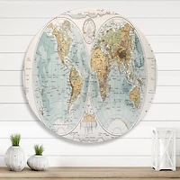 Designart - Ancient Map of The World II