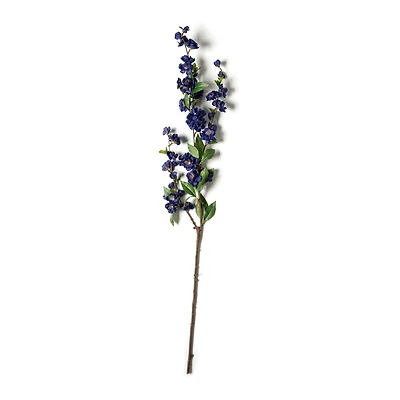 Mini Dark Blue Blossom Stem by Ashland®