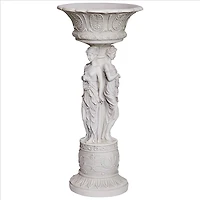 Design Toscano® 31" Chatsworth Manor Sculptural Neoclassical Pedestal Urn