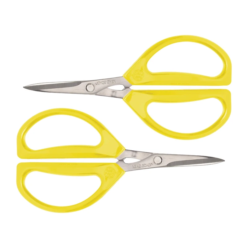 Honey Can Do 2 Pack Joyce Chen Original Unlimited Kitchen Scissors w/ Yellow Handles