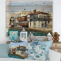 Designart - Old Houses On The Island of Mykonos Greece