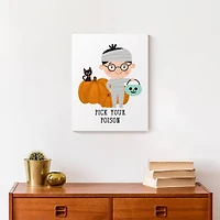 Pick Your Poison Mummy Canvas Wall Art