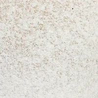 Hello Honey® 9" White Textured Stoneware Pitcher in Reactive Glaze