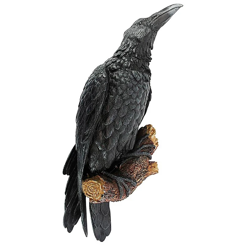 Design Toscano 18" The Raven's Perch Wall Sculpture