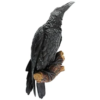 Design Toscano 18" The Raven's Perch Wall Sculpture