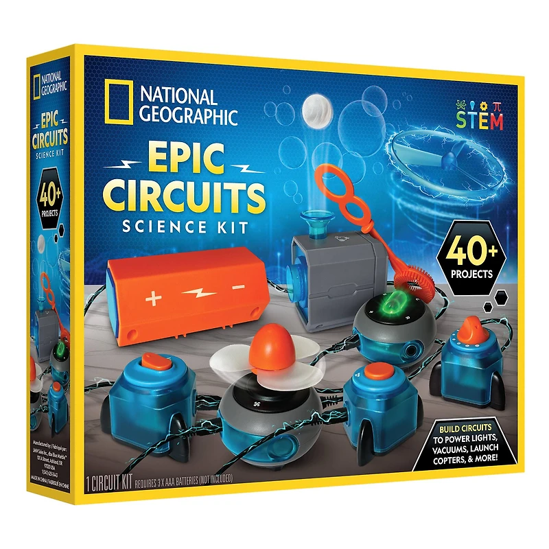 National Geographic™ Epic Circuits Science Kit