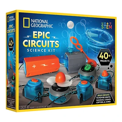 National Geographic™ Epic Circuits Science Kit