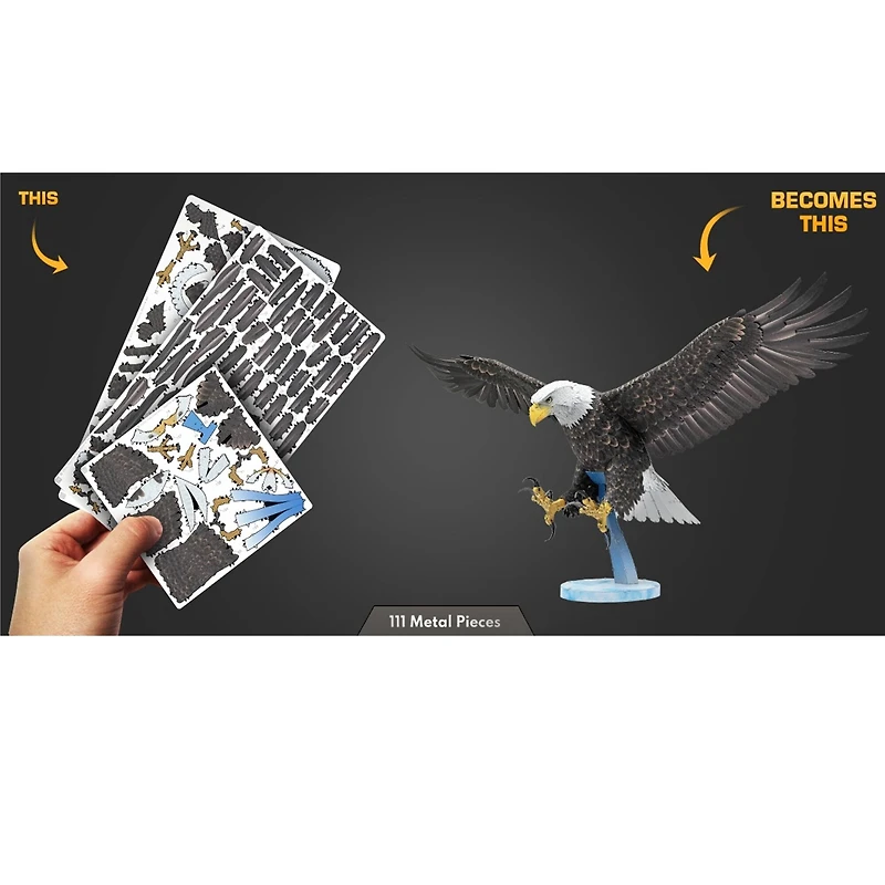 Metal Earth® Premium Series American Bald Eagle Steel Model Kit