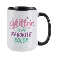 Craft Express 15oz. Black Sublimation Two Tone Mugs, 6ct.