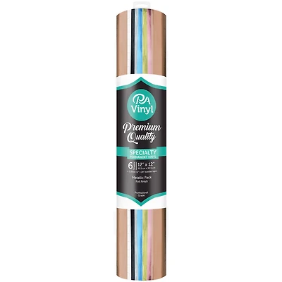 PA Vinyl Metallic Specialty Permanent Vinyl Pack
