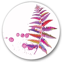 Designart - Purple Fern