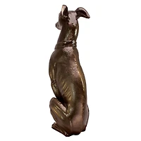 Design Toscano 25" Greyhound Sentinel Cast Iron Dog Statue