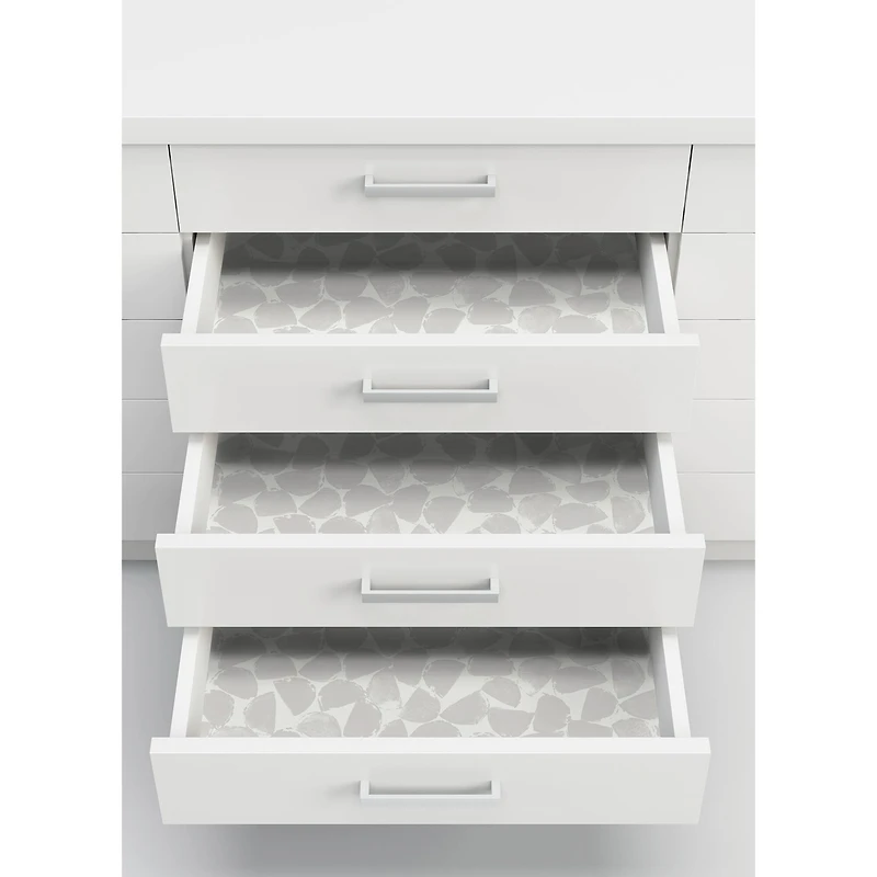 InHome Bliss Print Gray Peel & Stick Wallpaper