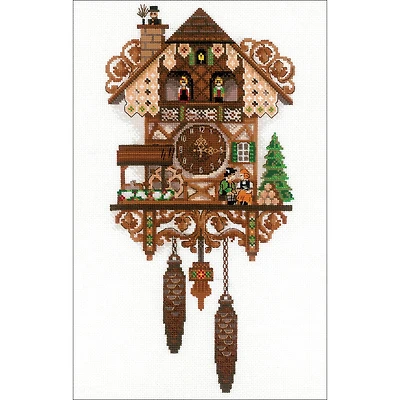 RIOLIS Cuckoo Clock Cross Stitch Kit