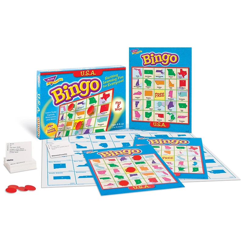Trend Enterprises® U.S.A. Bingo