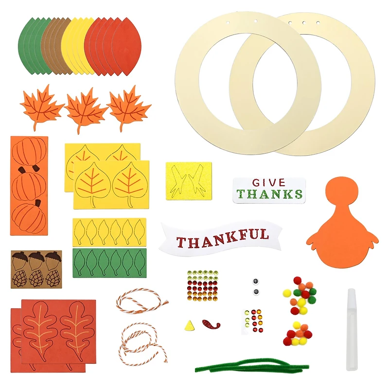 Thanksgiving Wreath Craft Kit by Creatology™