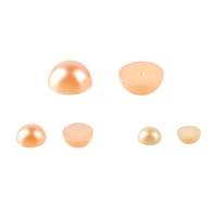 Apricot Round Plastic Flatback Pearl Mix, 5,100ct. by Bead Landing™