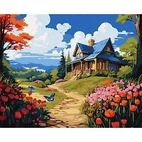 Ideyka Spring Tale Painting by Numbers Kit