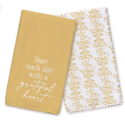 Grateful Heart Tea Towel Set