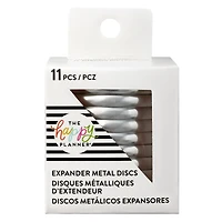 The Happy Planner® Expander Metal Discs, Silver