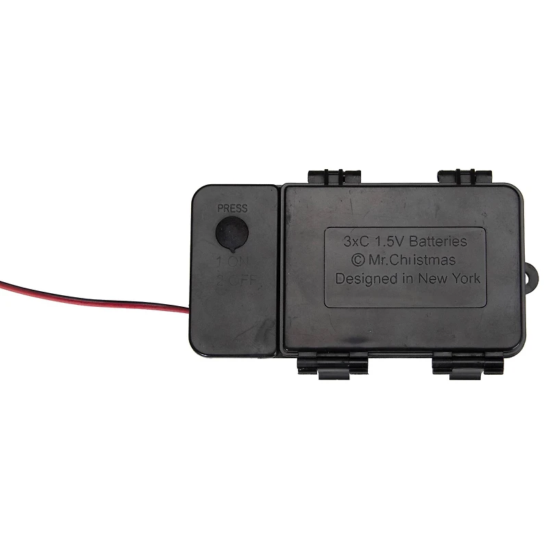 6.5" Musical Lighted Red Bells Christmas Décor Set