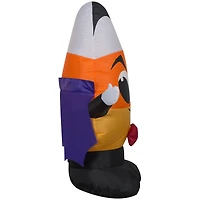 3.5" Airblown® Inflatable Halloween Candy Corn Vampire