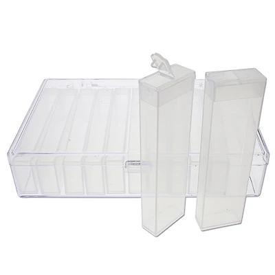 The Beadsmith® Fliptop 12 Box Storage System