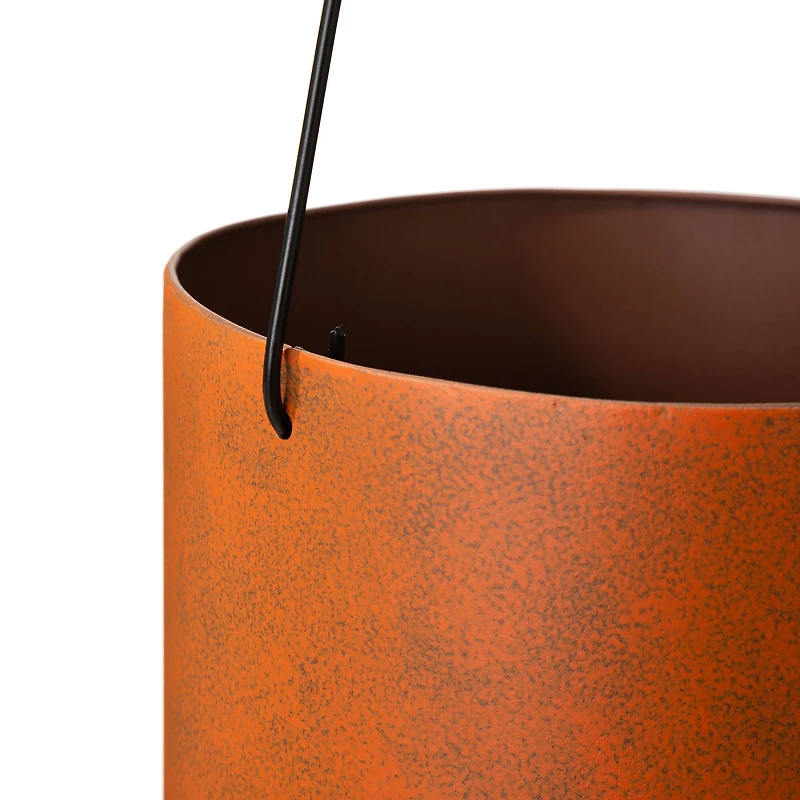 Glitzhome® Metal Cutout Pumpkin Bucket Set