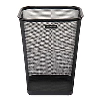 Mind Reader 2 Piece Square Metal Mesh Waste Basket Set