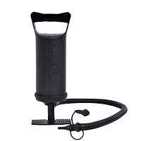 12" Black Portable Double Action Super Air Pump