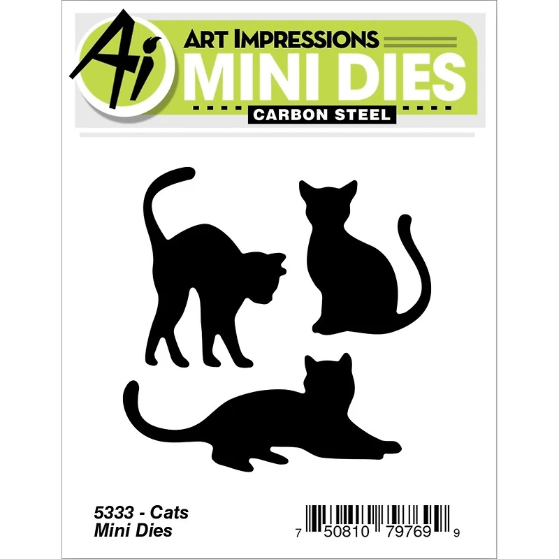 Art Impressions Cats Mini Die Set