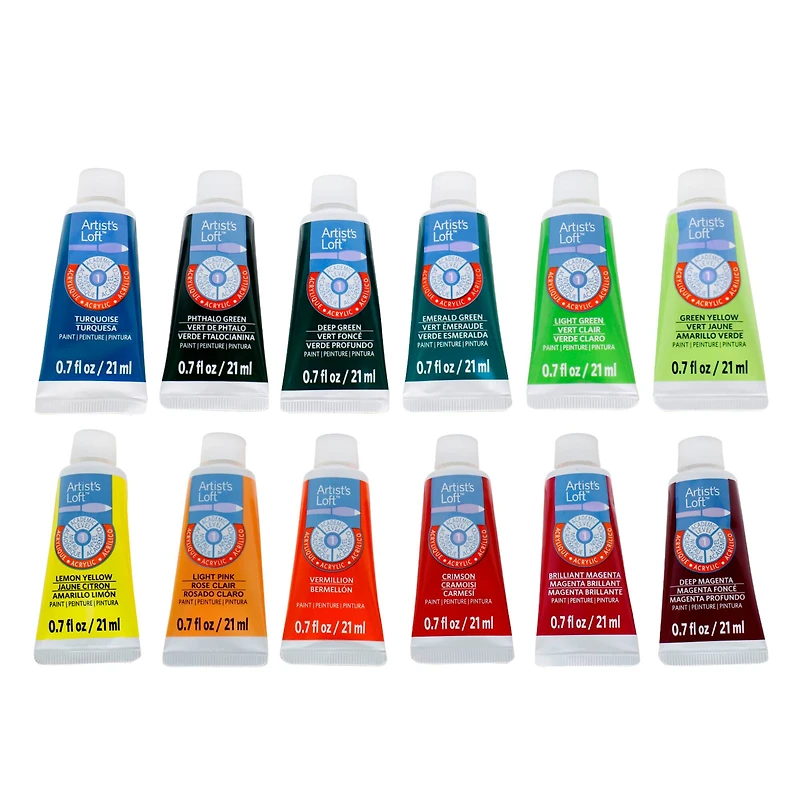 8 Packs: 48 ct. (384 total) Acrylic Paint Set by Artist's Loft™