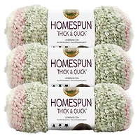 3 Pack Lion Brand® Homespun® Thick & Quick® Yarn