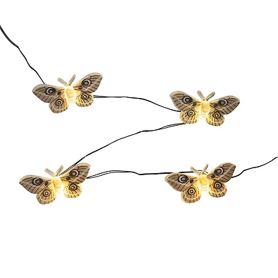 18ct. Moth Icon LED String Lights by Ashland®