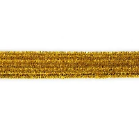 12 Packs: 100 ct. (1,200 total) Gold Glitter Chenille Pipe Cleaners by Creatology™