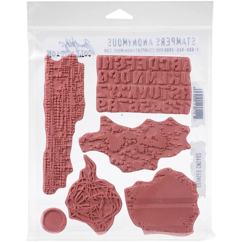 Stampers Anonymous Tim Holtz® Grunged Cling Stamps
