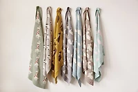 Hello Honey® Gray Cotton Knit Sheep Blanket