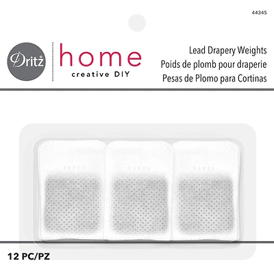 Dritz® Home Covered Lead Drapery Weights, 12ct.