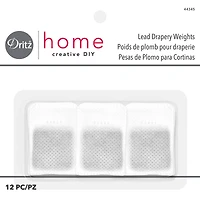 Dritz® Home Covered Lead Drapery Weights, 12ct.